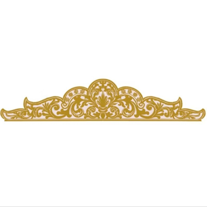 mahkota dekorasi ukir spon 3m