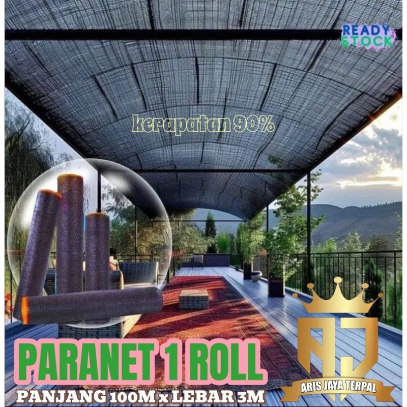 PARANET 1 ROLL LEBAR 3METER X PANJANG 100METER