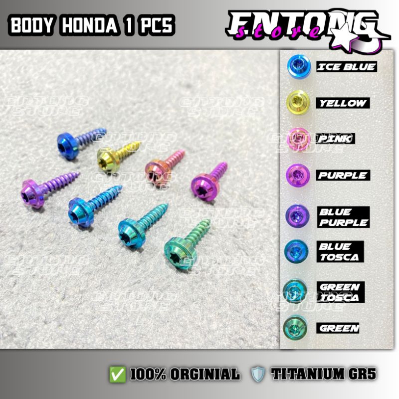 Baut Body Honda Titanium Original Vietnam GR5 (1Pcs)