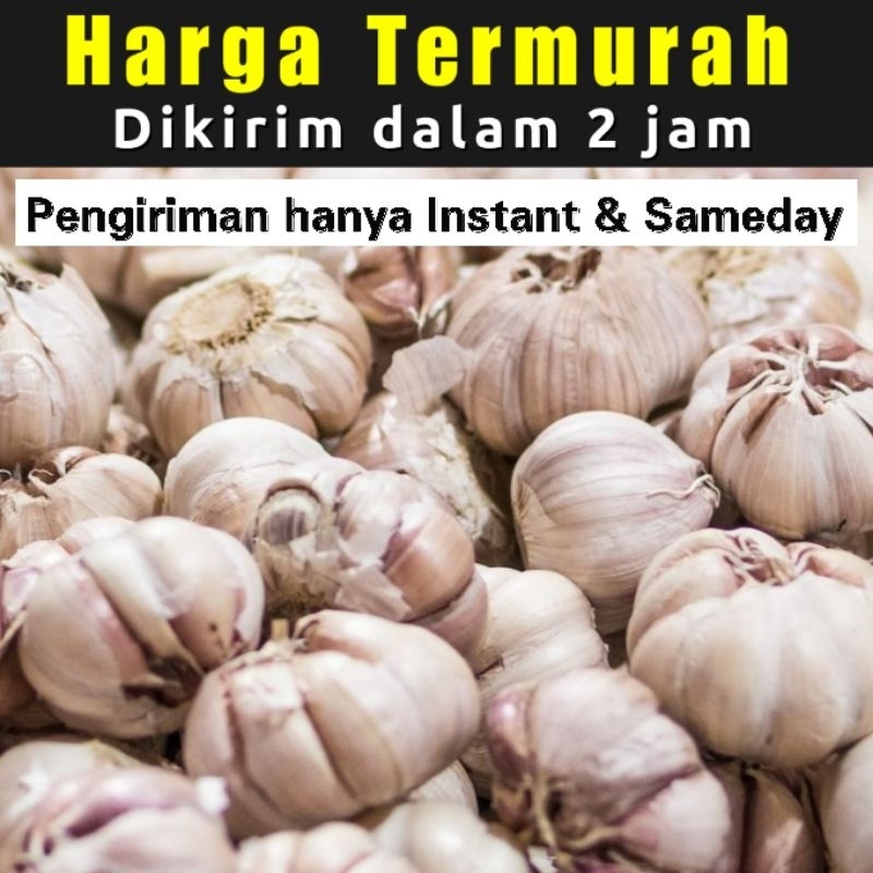 

BAWANG Putih Reguler 500 gram