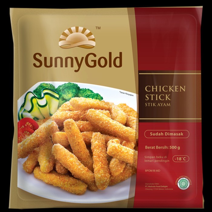 

Sunny Gold chicken nugget Stick 500 gram