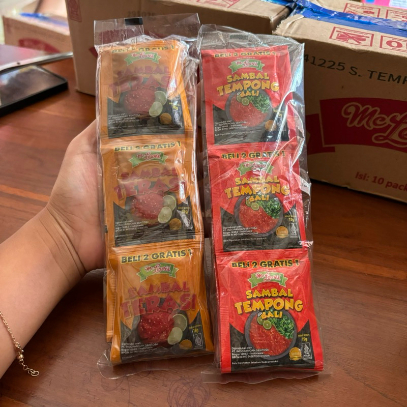 

Sambel Terasi / Tempong McLewis ( 10sachet )