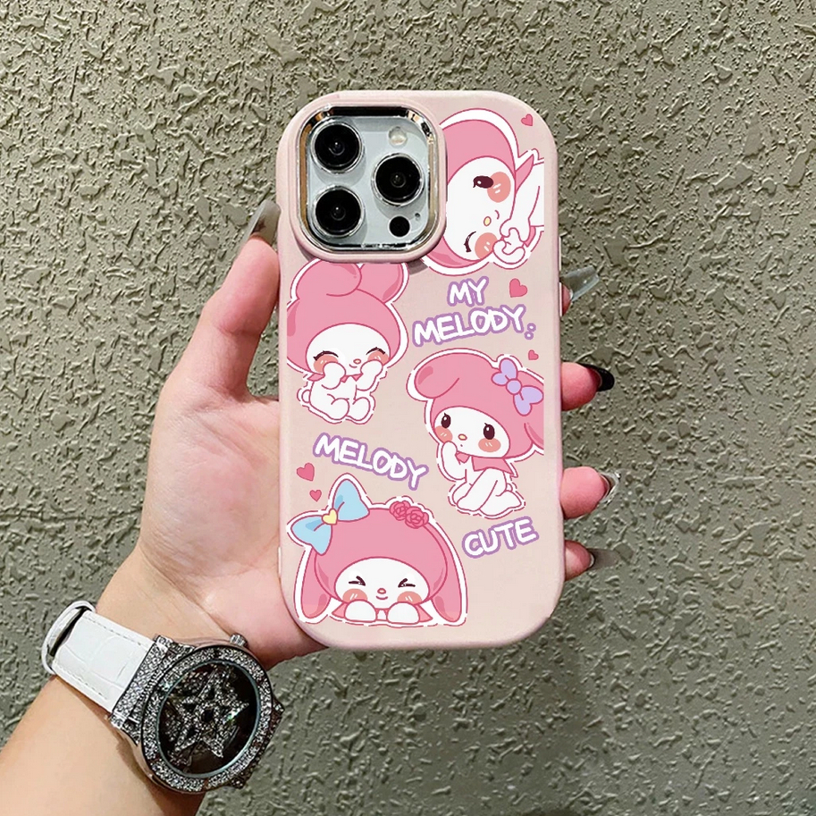 CASE KUROMI MELODY IPHONE 11 11 PRO 11 PRO MAX 12 12 PRO 12 PRO MAX 13 13 PRO 13 PRO MAX 14 14 PRO 1