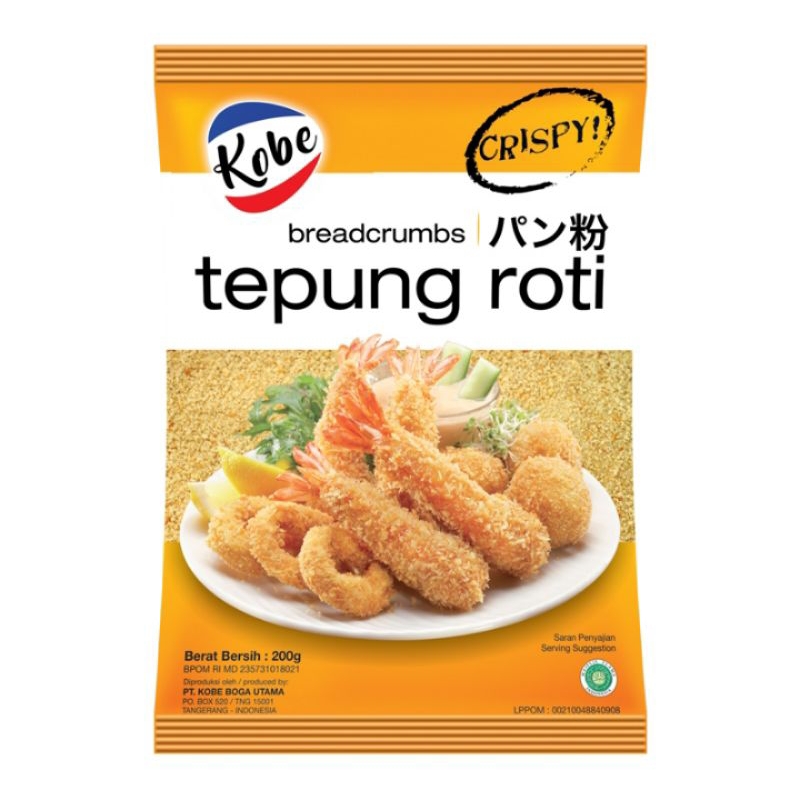 

Kobe tepung roti crispy 200 g