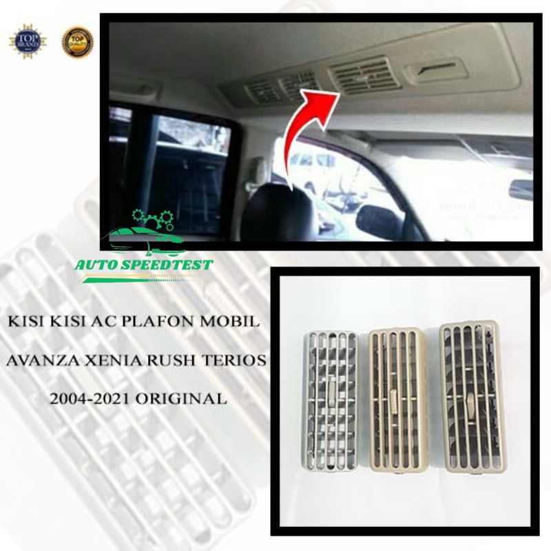 KISI KISI AC PLAFON MOBIL AVANZA XENIA RUSH TERIOS 2004-2021 ORIGINAL