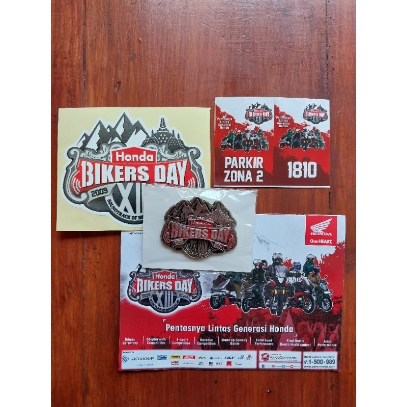 Pin cor Merchandise Honda Bikers Day 2024