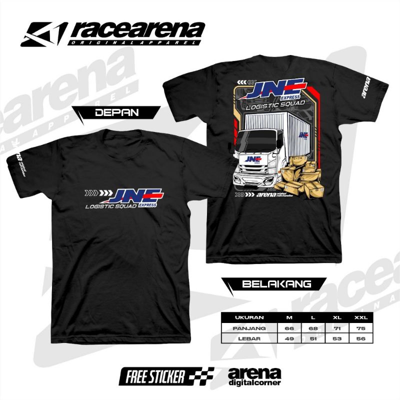 Kaos JNE Express / Kaos Kurir paket