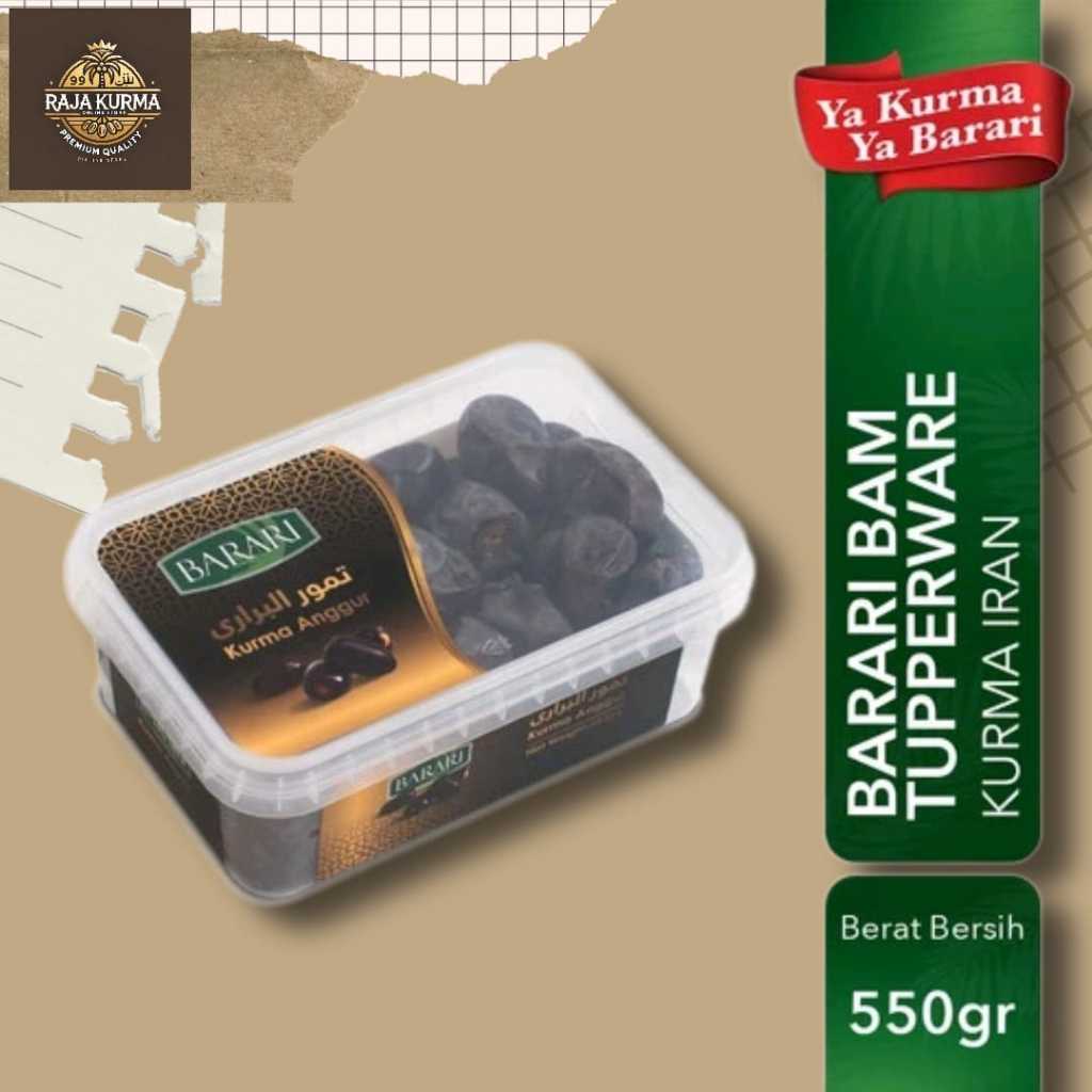 

Kurma Barari Bam 550Gr (Tupperware) Iran