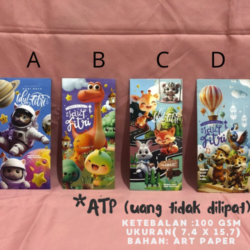 

(5 PCS) AMPLOP LEBARAN 2025 100gsm