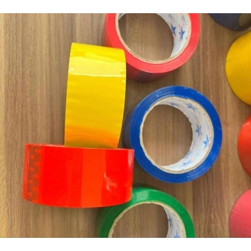 

Isolasi Lakban Opp Warna 2" Inch Sevenstar 45mm x 100yard Tape Colour Terlengkap