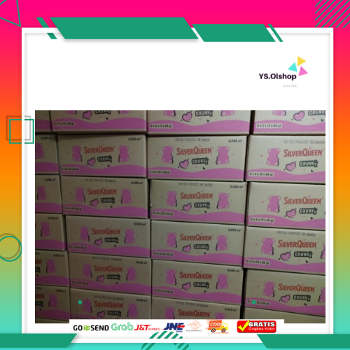 

1 DUS isi 30 Pcs Coklat Silverqueen Chunky Bar Limited Edition Teddy Bear isi 3 Pcs x 26 G VALENTINE