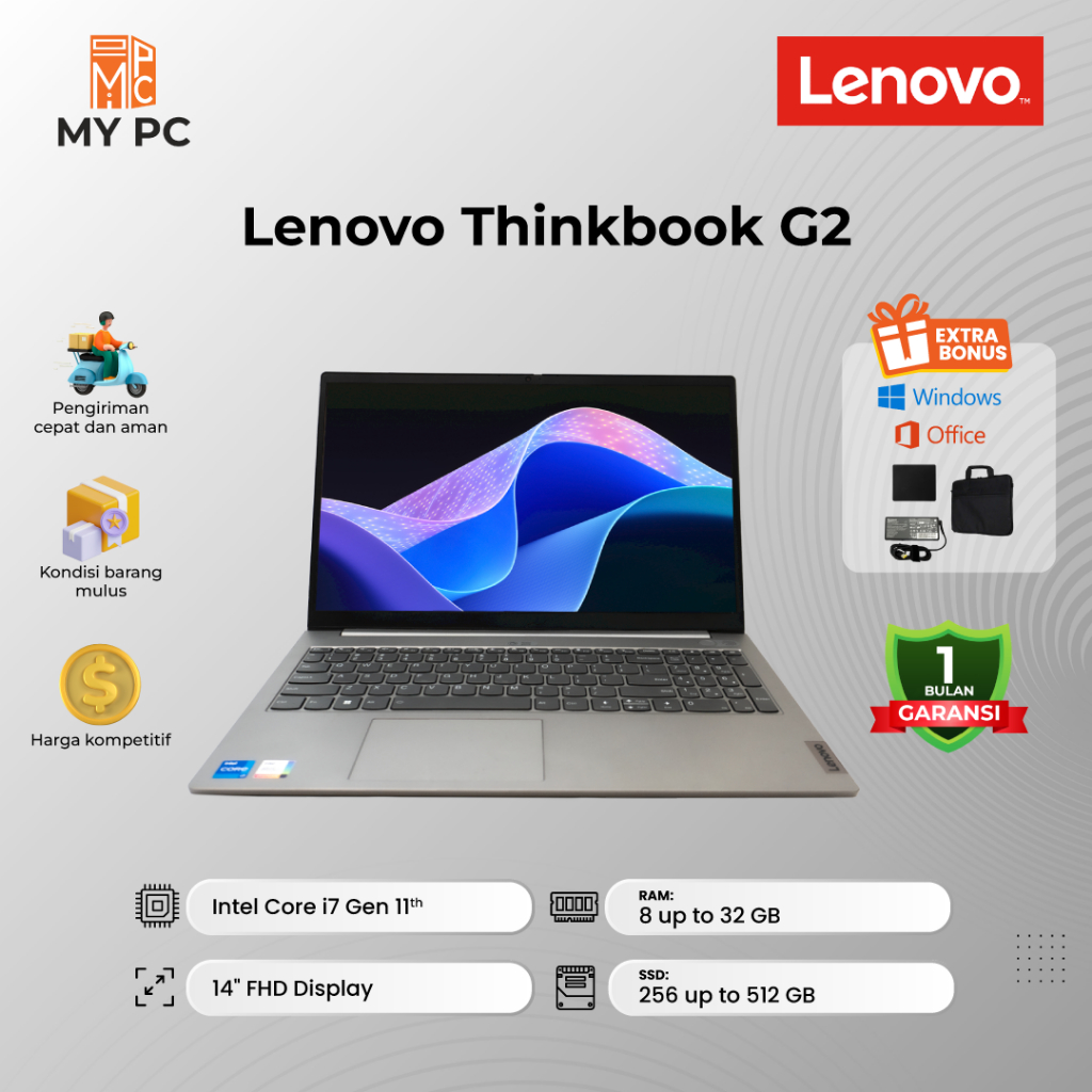 Lenovo Thinkpad T15 G2 ITL Core i7 GEN11 - 15"