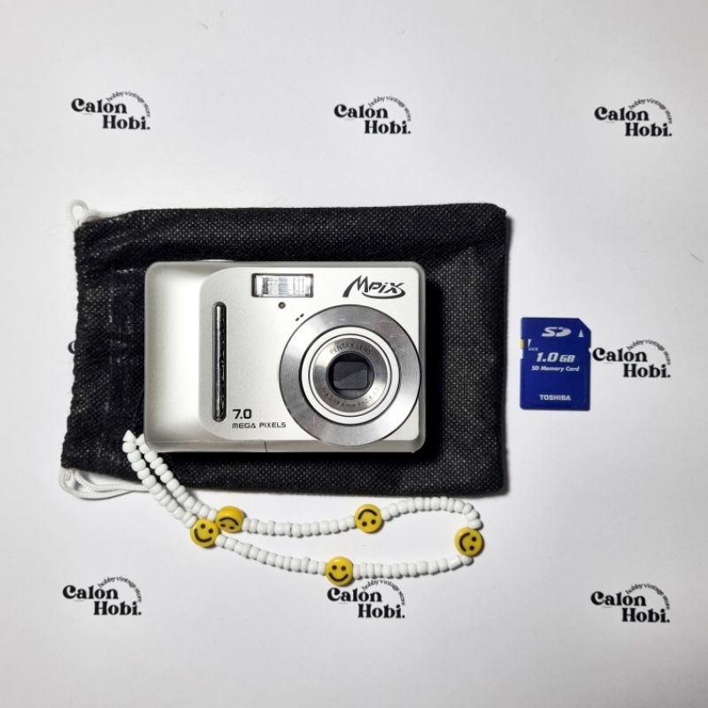 Kamera Digital Digicam MPIX 7.0 M Zoom Silver (7mp)