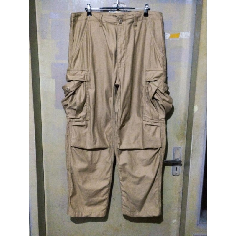 Celana panjang Cargo pants casual by Alpha industries® original loose fit