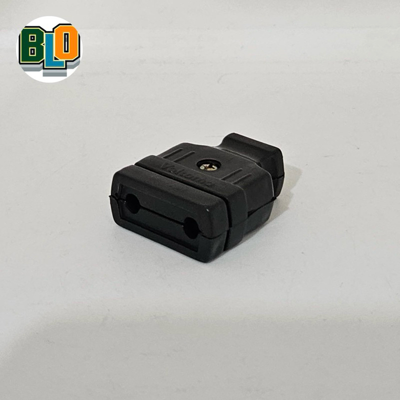 Kontra Steker Gepeng Hitam Colokan Female Voltama Art.504