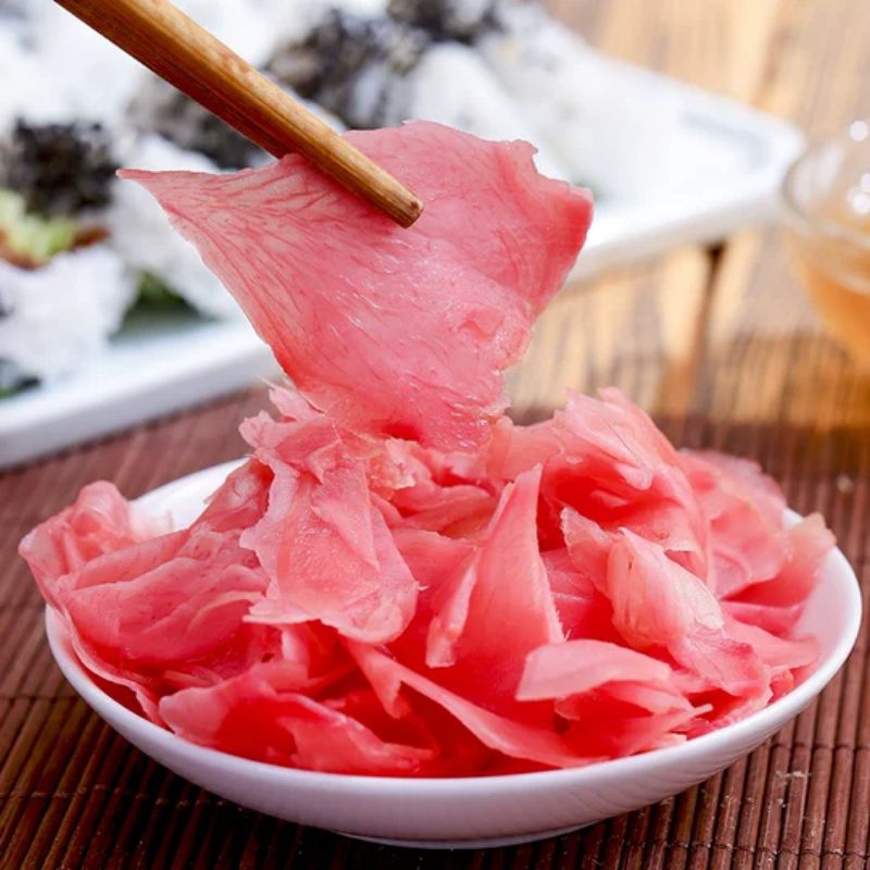 

Ginger acar jahe 100gr pelengkap sushi fresh ginger organik halal termurah