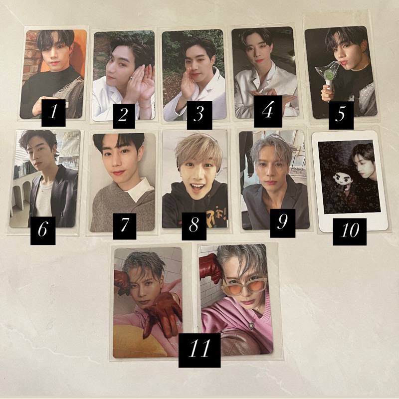 PC GOT7 MARK JACKSON PHOTOCARD