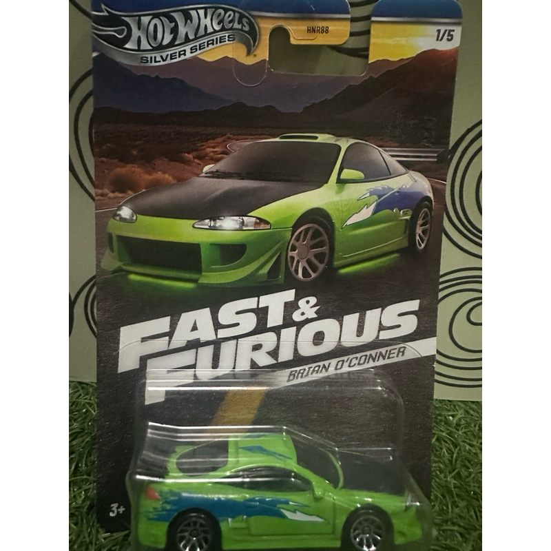 HW 1995 Mitsubishi Eclipse FF edisi Fast and Furious 2 Hot Wheels (kode40)