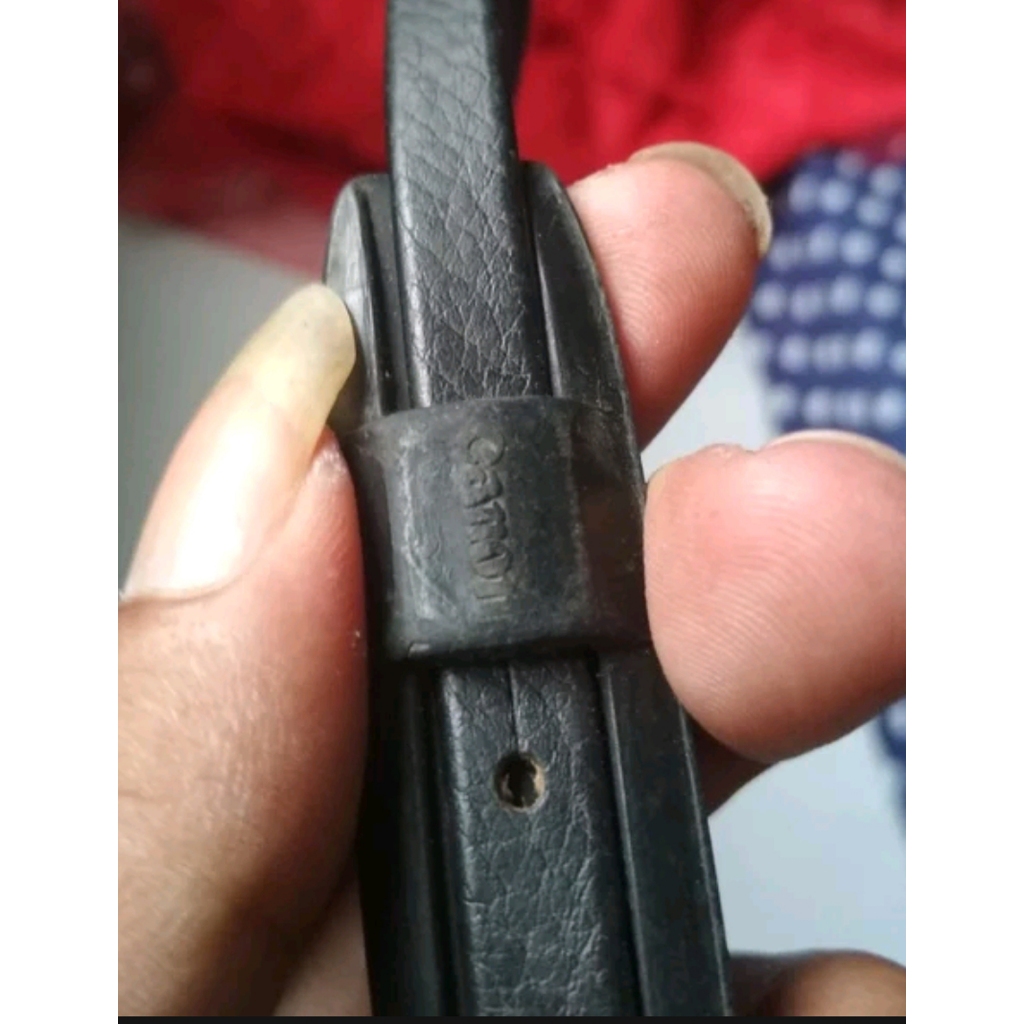 Strap kulit jadul bekas kamera canon analog Antik deh
