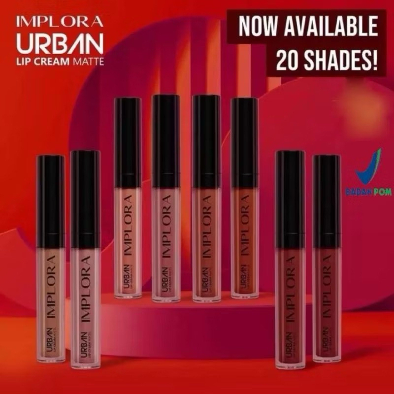 IMPLORA URBAN LIP CREAM 20 Varian - Urban Lip Matte