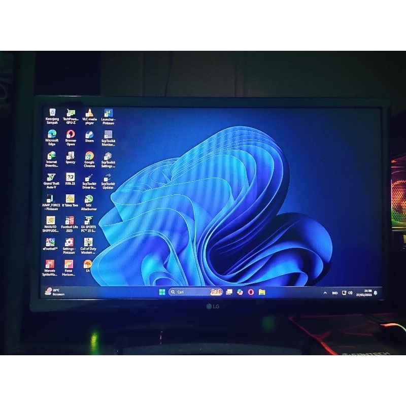 PC Intel I3 4160 , ram 8gb VGA RX 470 4gb