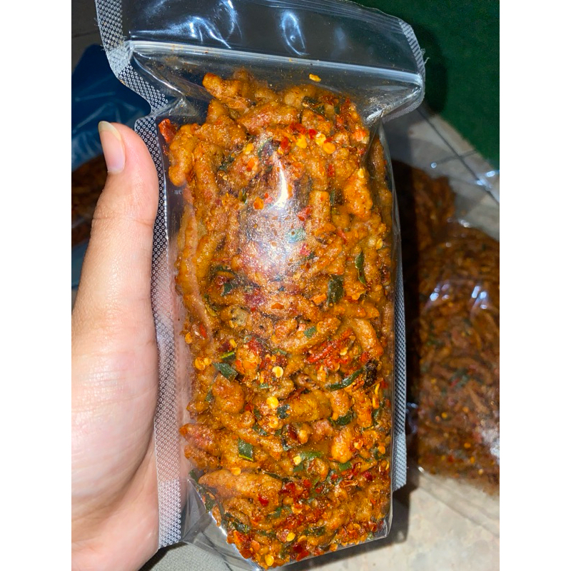 

USUS KRISPI Pedas daun jeruk/Original 180gram