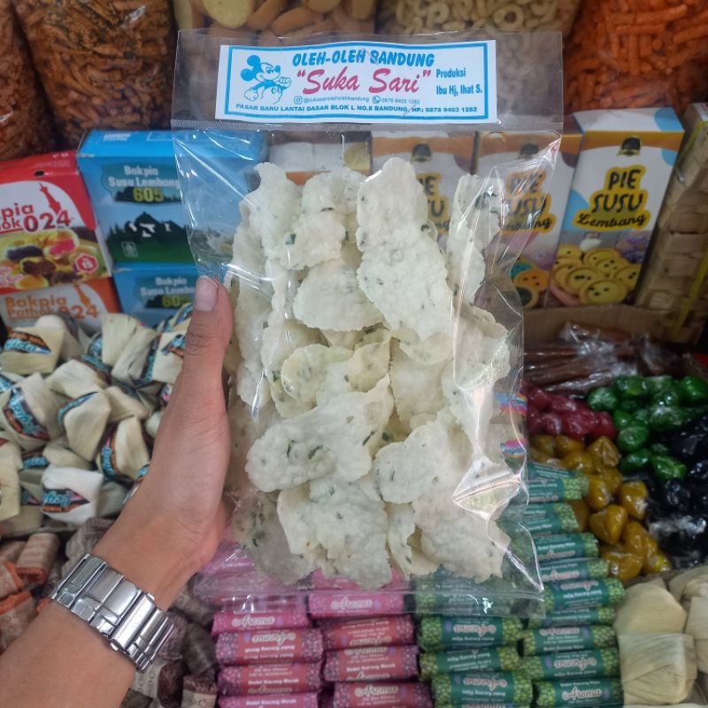 

Keripik cireng Bandung isi 150gram