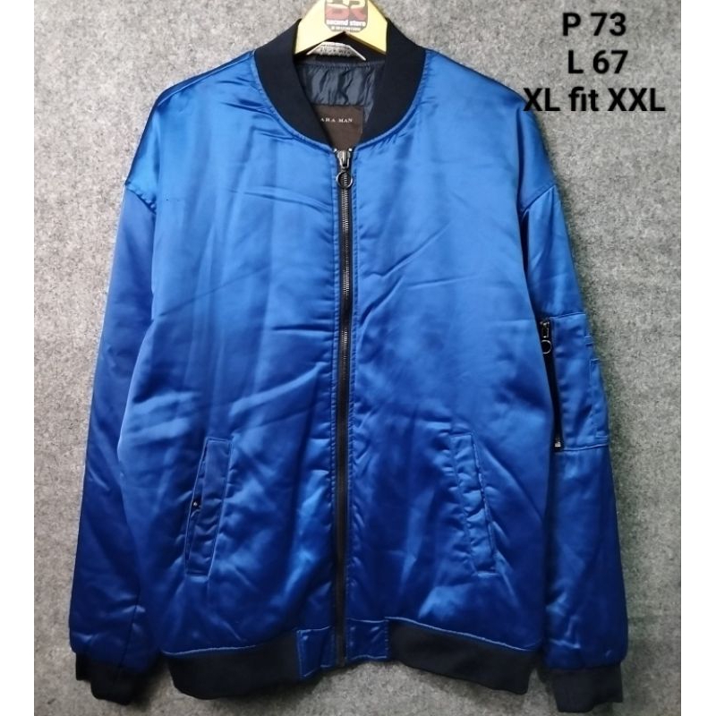 jaket bomber zara Man