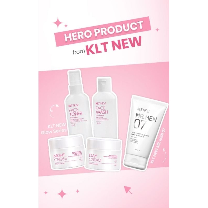 KLT New Glow BPOM Original /  KLT New Men  / KLT New Hitam