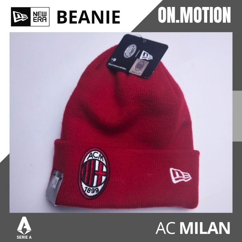 AC Milan Beanie NEW ERA ORIGINAL Merah