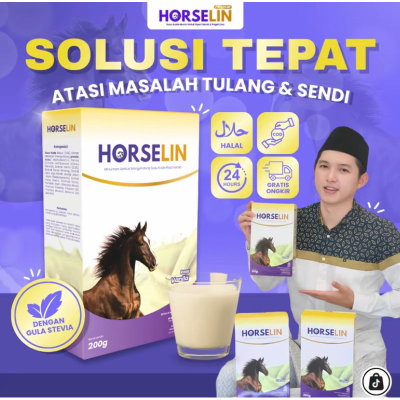 

Susu Horselin Atasi Nyeri sendi Susu Kuda Premium Original