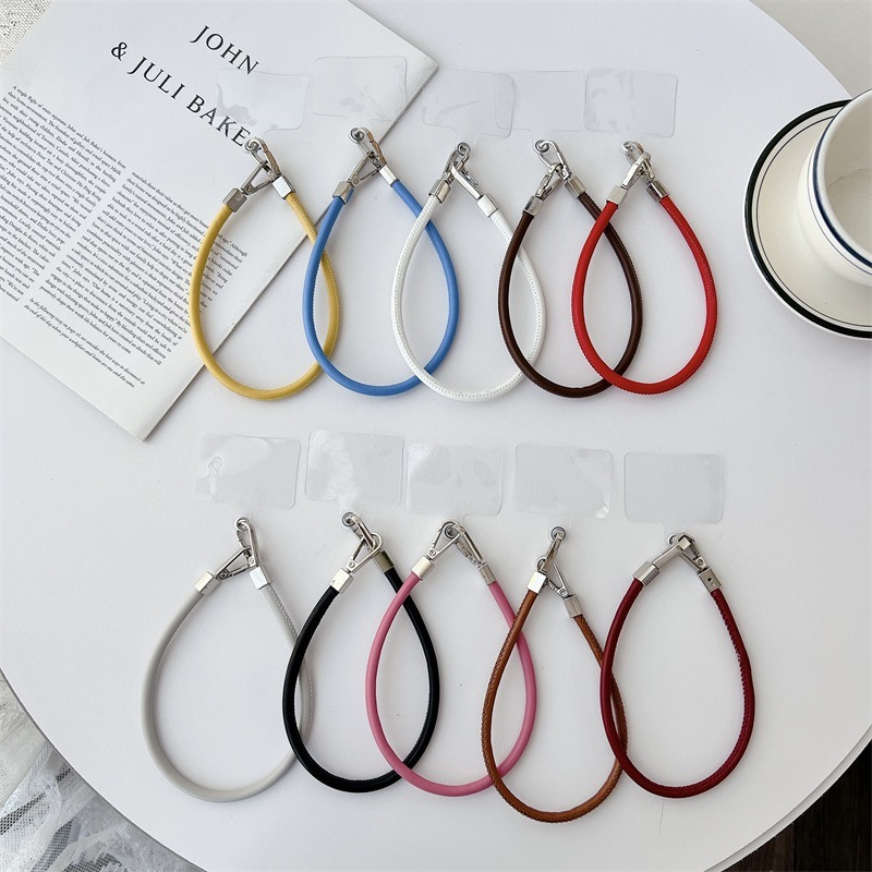 Tali Gelang Strap Gantungan Kulit Leather Luxury Phone Strap Universal CP1830