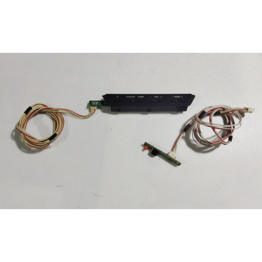 Tombol Menu - IR Sensor Remote TV LED Polytron PLD 28T655