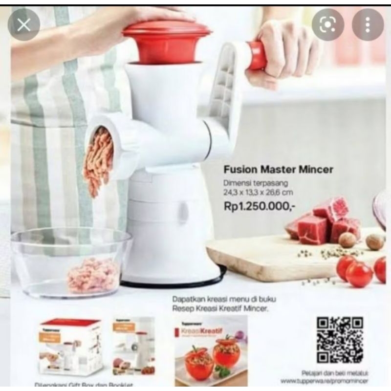 Tupperware mincer penggiling daging Tupperware