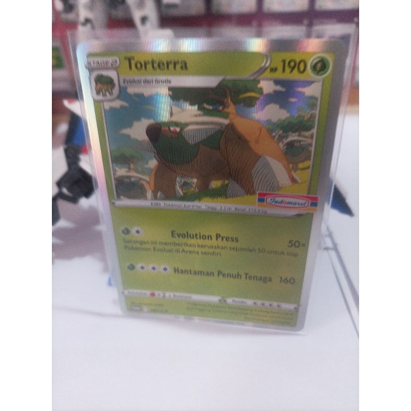 Torterra 287/S-P - PROMO Indomaret - Holo Foil - Pokemon TCG Indonesia
