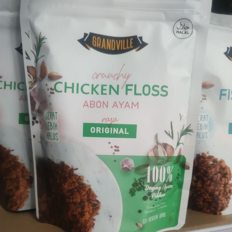 

Grandville Abon Ayam crunchy Chicken Floss