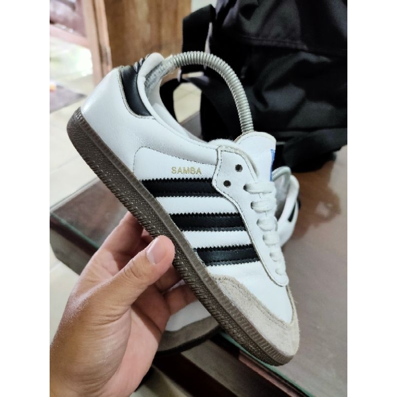 adidas samba white