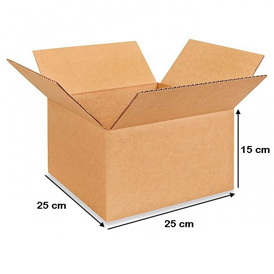 

Kardus - Box Polos - 25cm x 25cm x 15cm