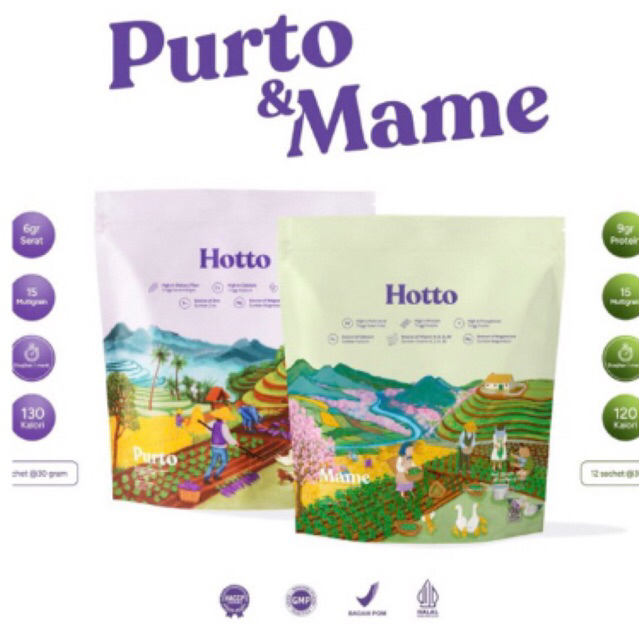 

PROMO !! BUNDLING HOTTO PURTO & HOTTO MAME