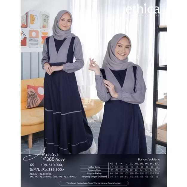 ETHICA GAMIS AYUMI 365 NAVY