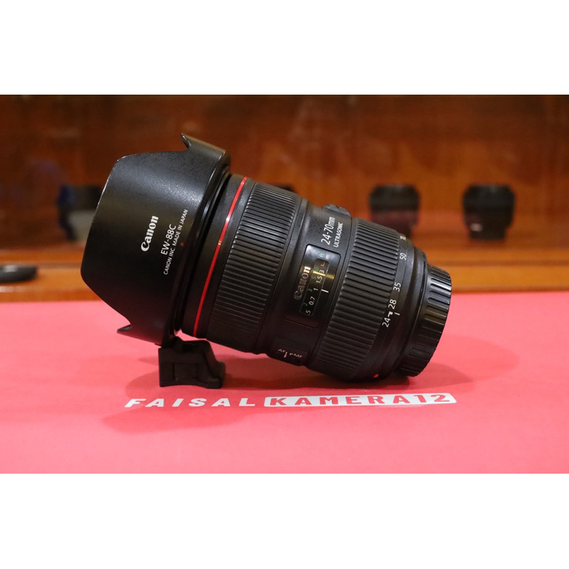 LENSA CANON 24-70MM F2.8 MARK II LIKE NEW