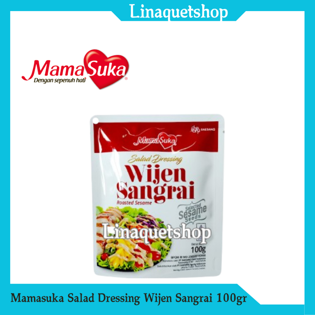 

MAMASUKA Salad Dressing Wijen Sangrai / Roasted Sesame 100gr