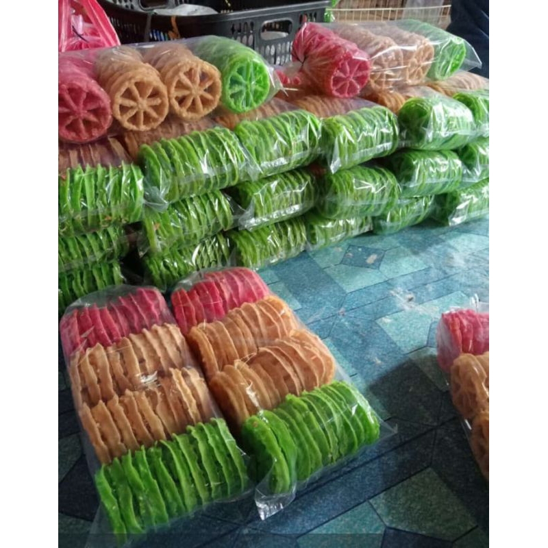 

kembang goyang manis gurih wijen