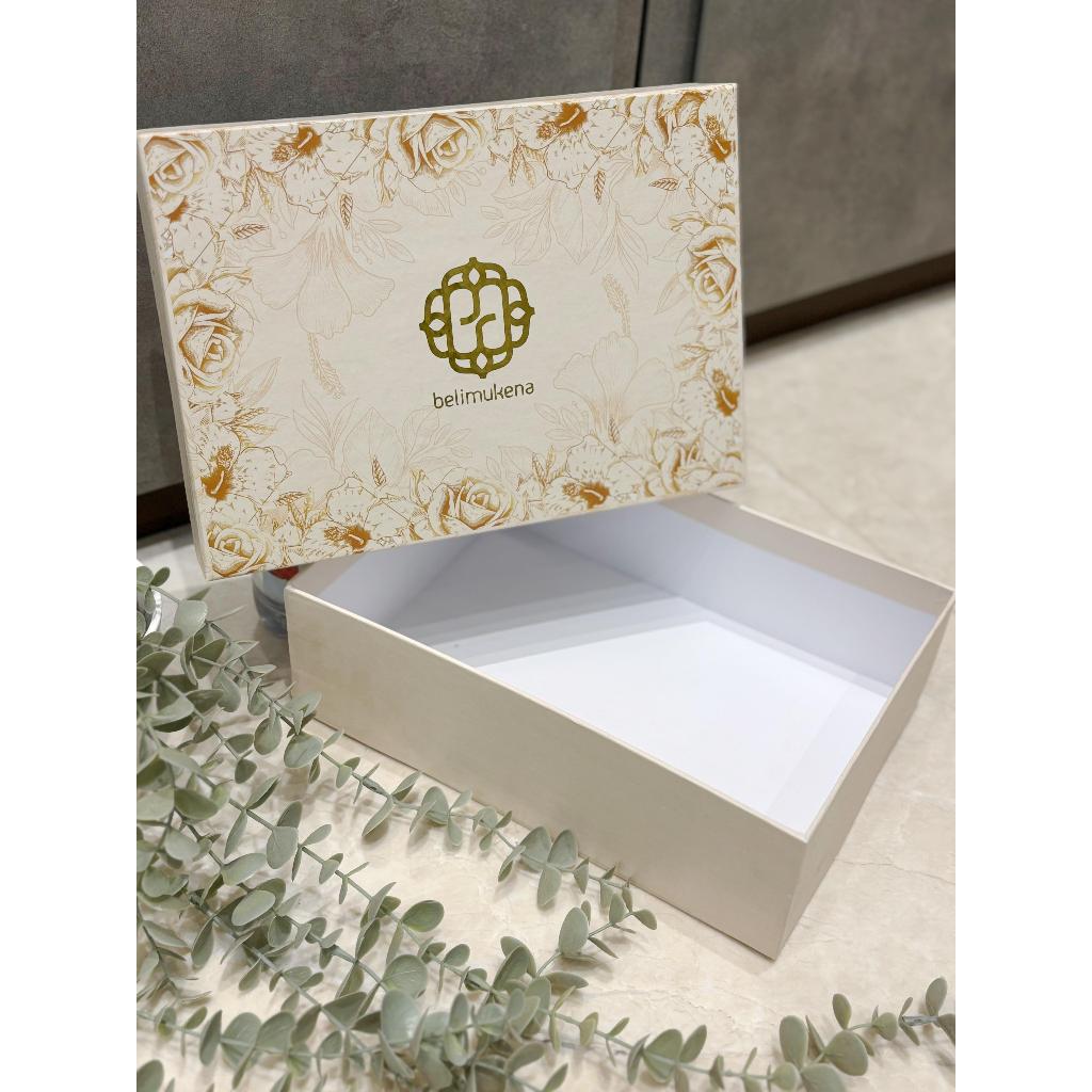 

(BOX SAJA) Hard Box Hampers Mukena Size 30cm x 20cm