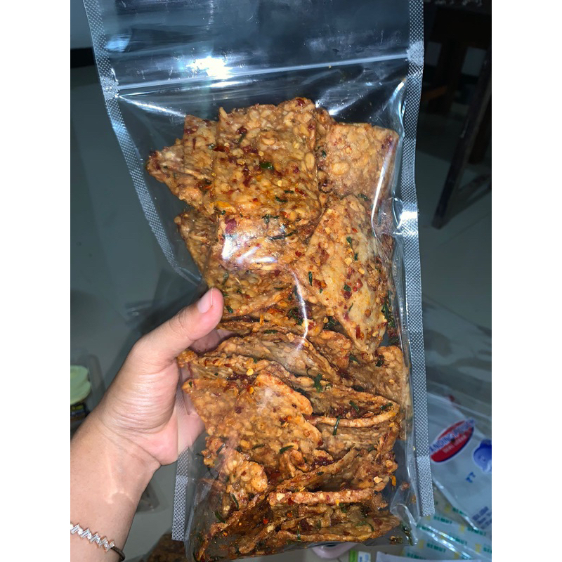 

Keripik tempe Bulat PEDAS/ORIGINAL 250gr