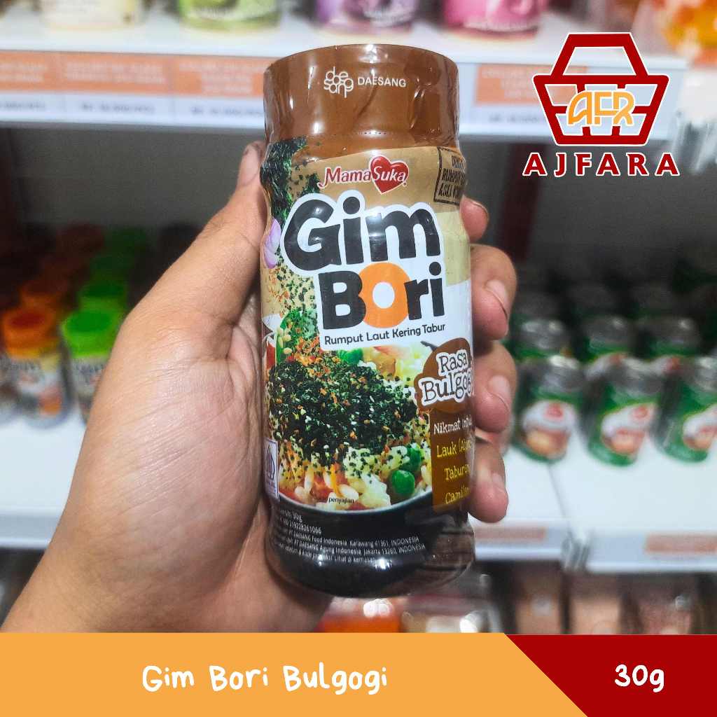 

Gim Bori Bulgogi 30g/Gim Bori Extra Spicy 30g/Gim Bori Original 30g/Gim Bori Spicy 30g