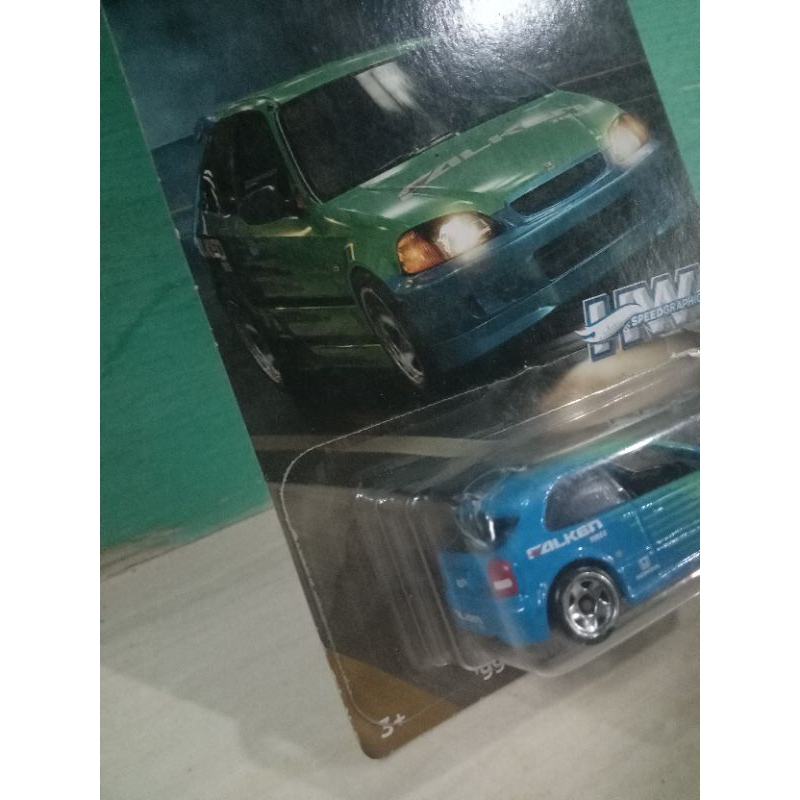 hot wheels civic ek 9 falken