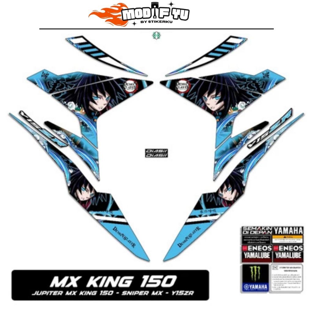 STRIPING MX KING 150 MOTIF Y15ZR ANIME 8/ YAMAHA SNIPER 150 MXi / STICKER MX KING / STIKER MX KING /