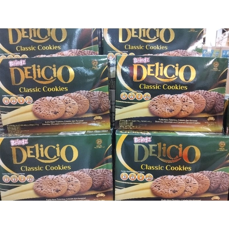 

Bringz Delicio Cookies 246gram