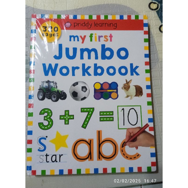 Priddy Books
My First Jumbo Workbook (Jumbo Early Learning)

